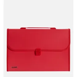 Solimo Plastic Expanding File Folder with 13 Pockets