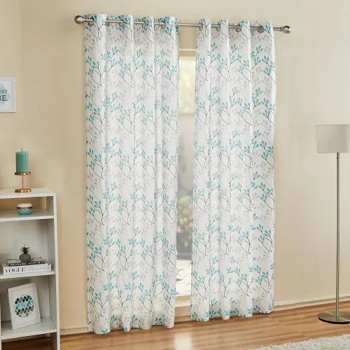 Image of Solimo Polyester 75% Blackout Door Curtain