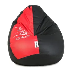 Solimo Premium Faux Leather Bean Bag, 3X