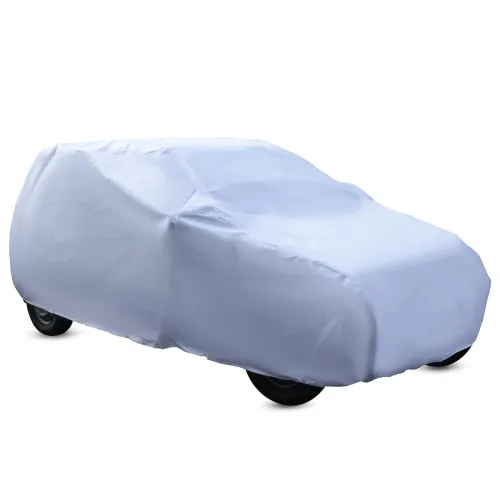 Image of Amazon Brand - Solimo Small Hatchback Car Cover, White (Alto, Zen, New Alto, Alto K10, M800, etc.)