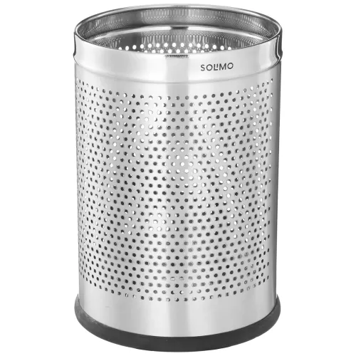 Image of Solimo Stainless Steel Perforated Dustbin