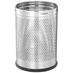 Solimo Stainless Steel Perforated Dustbin