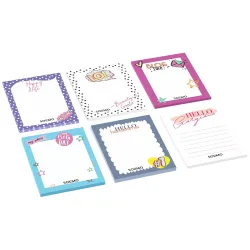 Amazon Brand - Solimo To Do List Notepad, Book, Stationery, 4” x 5.25”, Writing Pads 50 Tear Off Sheets, Set of 12 Plann