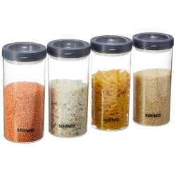 Solimo Twist & Lock Storage Containers – 1400ml (4)