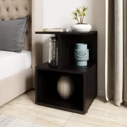 Solimo Uno Engineered Wood Bedside Table