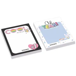 Solimo Writing Pads | 50 Pages | 4×5.25 | Set of 4