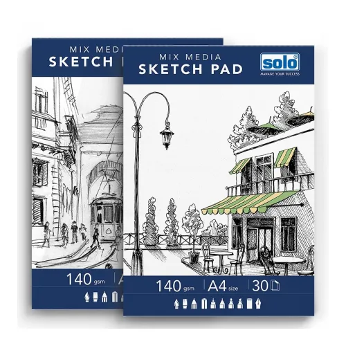 Image of SOLO A4 Sketchpad- Pack of 2