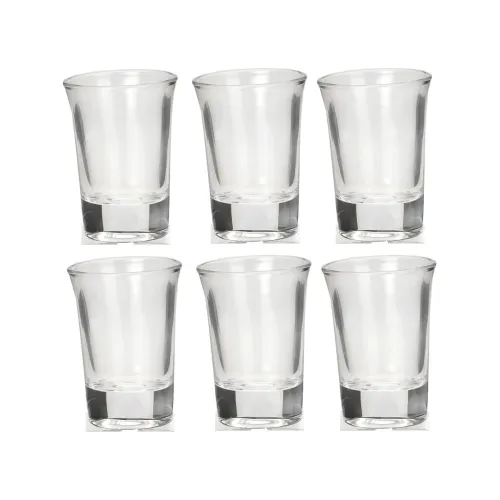 Image of Somil Clear Shot Glass Set | 30ml Each | Pack of 6