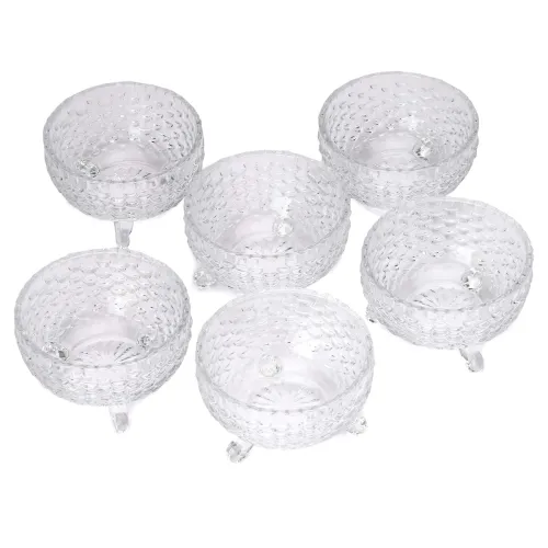 Image of Somil Glass Serving Bowl Set of 6