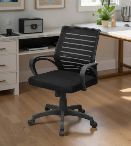 Image of SOMRAJ Ergonomic Mid-Back mesh study Office Chair