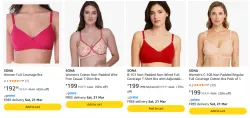 Sona Women Bra Starting @ ₹192