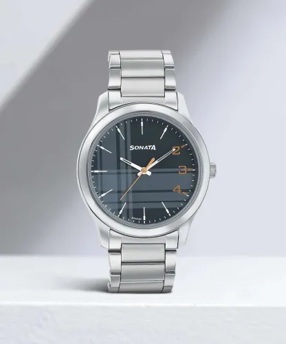 Image of SONATA Analog Watch - For Men NP77106SM04W