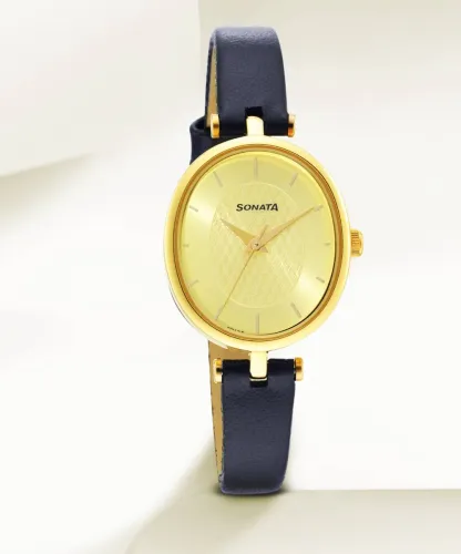 Image of SONATA  Classic Gold Analog Watch - For Women 