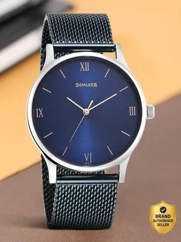 Image of SONATA es Analog Watch - For Men 77105KM02