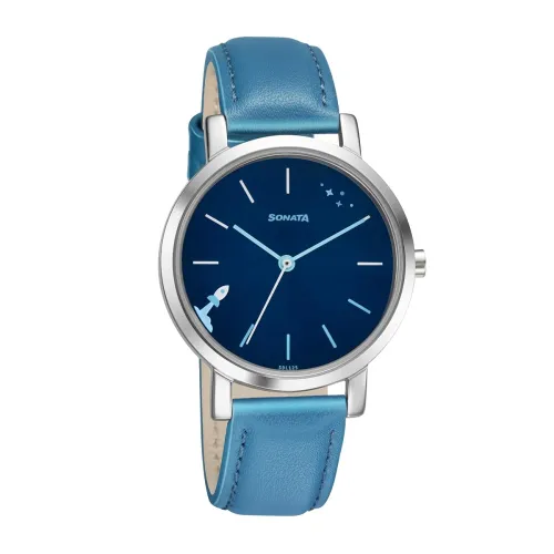 Image of Sonata Play Blue Dial Women Analog Watch 