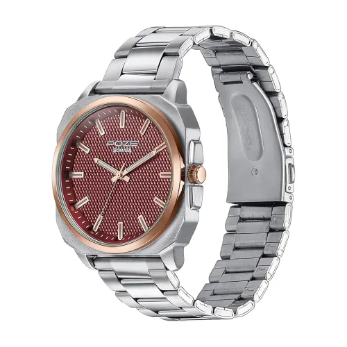 Image of Sonata Poze Drop 6 Quartz Red Round Dial Men's Watch