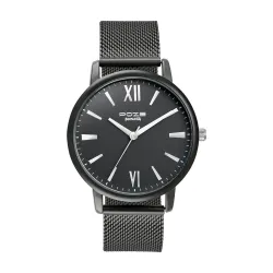 Sonata Poze Quartz Analog Black Dial Mesh Strap Watch for Men-