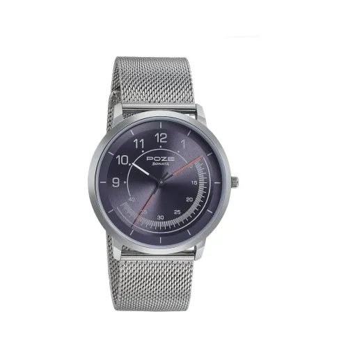 Image of Sonata Poze Dial Silver Metal Strap Watch for Men