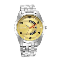 Sonata RPM Champagne Dial Men’s Analog Watch