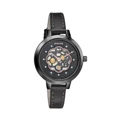 Sonata Unveil Black Dial Women Analog Watch