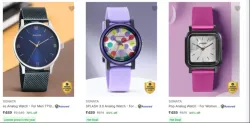 Sonata Watches Starting at ₹489 