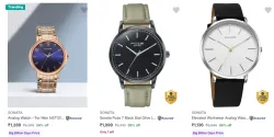 Sonata watches up to 65% Discount