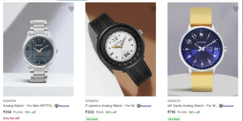 Image of Sonata Watches up to 76% Discount