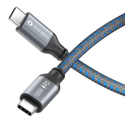 Sonero® USB-C to USB-C Charging Cable, USB C Fast Charging Cable