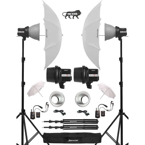 Image of Sonia 300D Dual Studio Light Strobe Kit