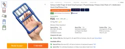 Soniya Crafts Finger & Hand Grip Exerciser