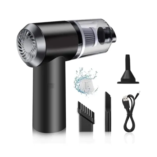 Image of SONORO KATE 3-in-1 Portable Car Vacuum Cleaner SONORO KATE 3-in-1 Portable Car Vacuum Cleaner with Blower – USB Recharge