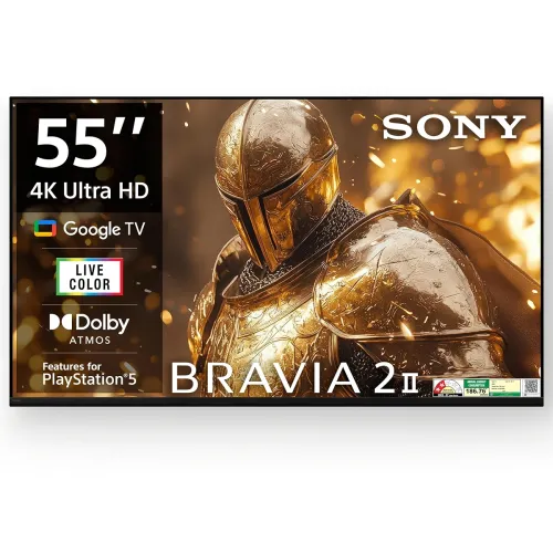 Image of Sony 139 cm (55 inches) BRAVIA 2M2 Series 4K Ultra HD Smart LED Google TV K-55S25BM2