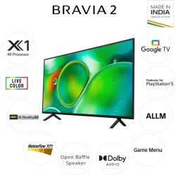 Sony 2 138.8 cm (55 inch) Ultra HD (4K) LED Smart Google TV (K-55S25)