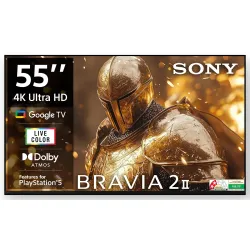 Sony 55 Inch 4K Smart Google TV BRAVIA 2M2 (K-55S25BM2)