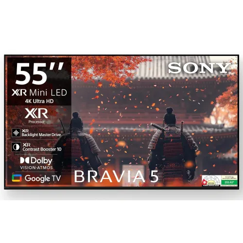 Image of Sony 55inch BRAVIA 5 4K Smart Mini LED TV (K-55XR50)