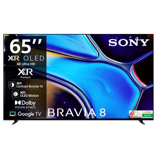 Image of Sony 65inch BRAVIA 8 Series 4K Smart OLED TV (K-65XR80)