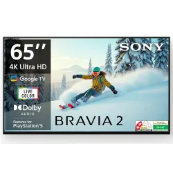 Sony 65inches Smart LED Google TV (K-65S25B)