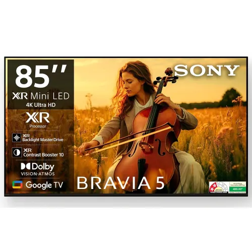 Image of Sony 85inch BRAVIA 5 Series 4K Mini LED TV (K-85XR55A)