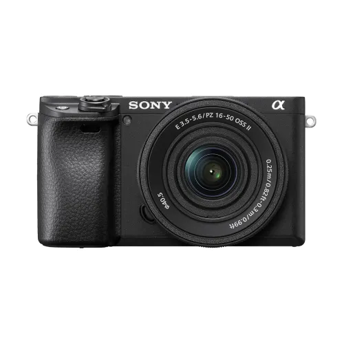 Image of Sony Alpha ILCE-6400K 24.2MP 4K Vlogging Camera Black