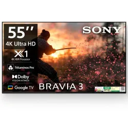 Sony BRAVIA 3 Series 139 cm (55 inches) 4K Ultra HD AI Smart LED Google TV