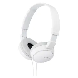 Sony MDR-ZX110A On Ear Stereo Wired Headphones (White), Without Mic