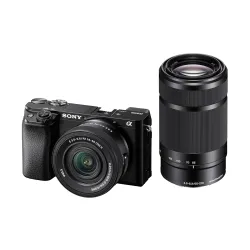 Sony New Alpha ILCE-6100X Power Zoom Lens + SEL55210 Lens 