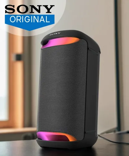 Image of SONY SRS-XV500 Powerful bass,25Hrs Batt,Mega Bass,Lightning,Guitar & MIC,Portable Bluetooth Party Speaker (Black, Stereo