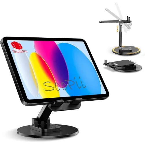 Image of SOOPII Desktop Premium- A Grade Quality Mobile Phone Stand + Tablet Stand, Tab Stand, Mobile Holder