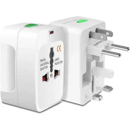 Image of SOOPII Universal Travel Adaptor Worldwide for 150+ Countries, International Power Charger, European Adapter, Wall Charge