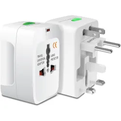 SOOPII Universal Travel Adaptor Worldwide for 150+ Countries, International Power Charger, European Adapter, Wall Charge