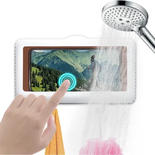 Image of SOOPII Waterproof Anti-Fog Shower Phone Holder