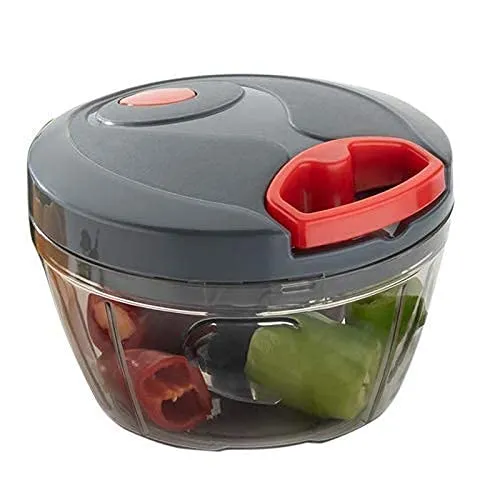 Image of SORATH 3 Blade Maual Chopper Mini Handy and Compact Chopper for Effortlessly