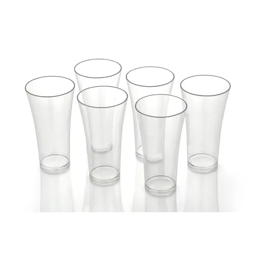 Image of SORATH Set of 6 Unbreakable Plastic Drinking Glasses