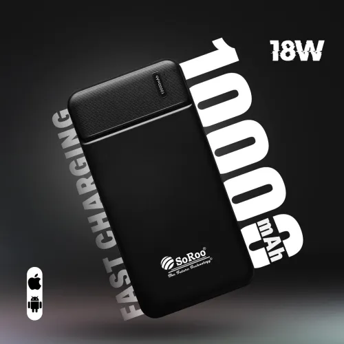 Image of SoRoo 10000 mAh 18 W Ultra Compact Pocket Size Power Bank 